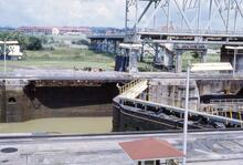 NZ1__59E locks Panama canal 17 October 1970  (Ref 017945E)