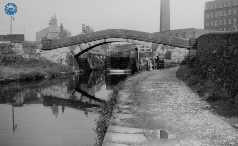 Fairfield cross-over briidge and double locks. 1957