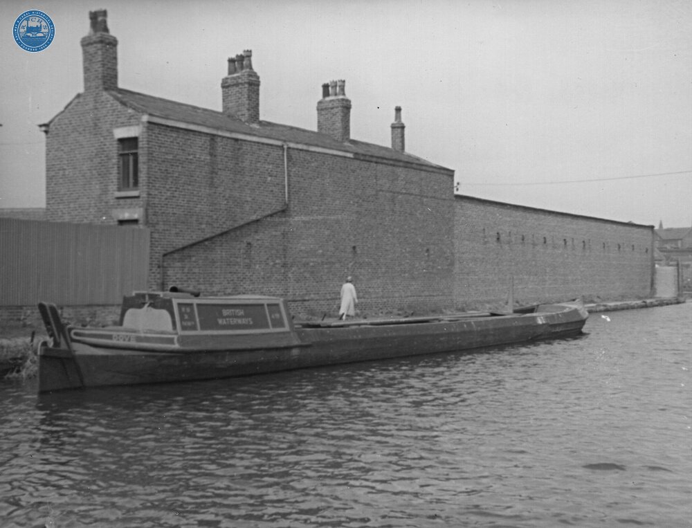 Narrowboat 'Dove'. 1960