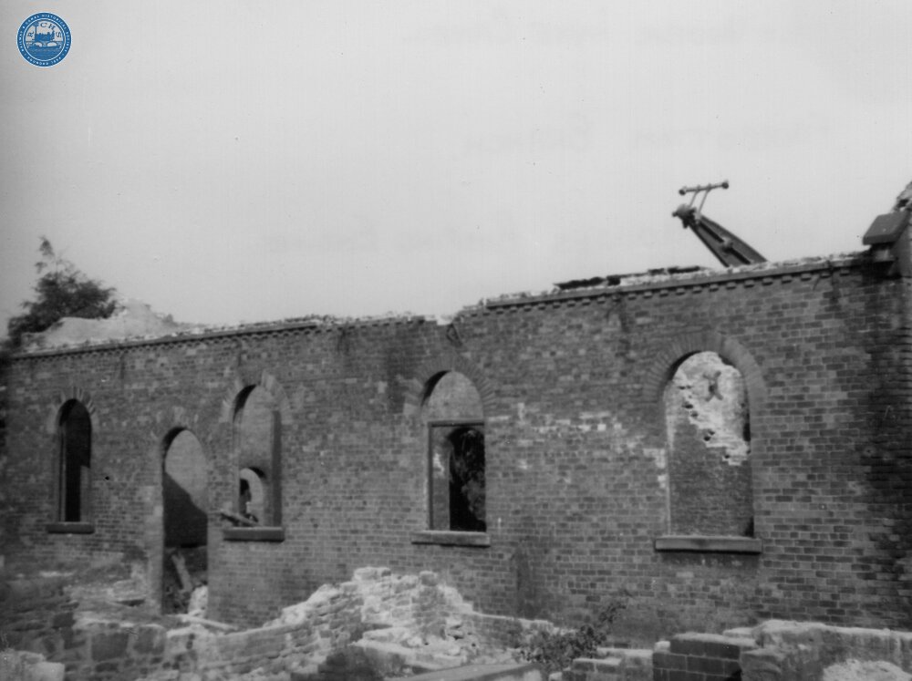 Hollingwood Branch. Waterhouses Pumping Engine House. August 1959