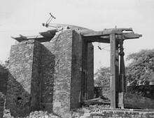 Hollingwood Branch. Waterhouses Pumping Engine Beam. August 1959