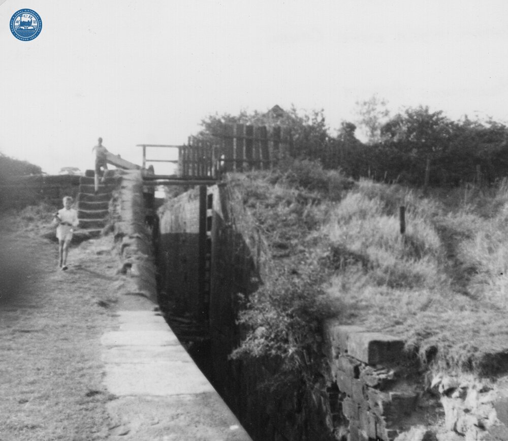 Hollinwood Branch. Locks 2&3. August 1959