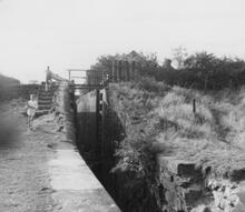 Hollinwood Branch. Locks 2&3. August 1959