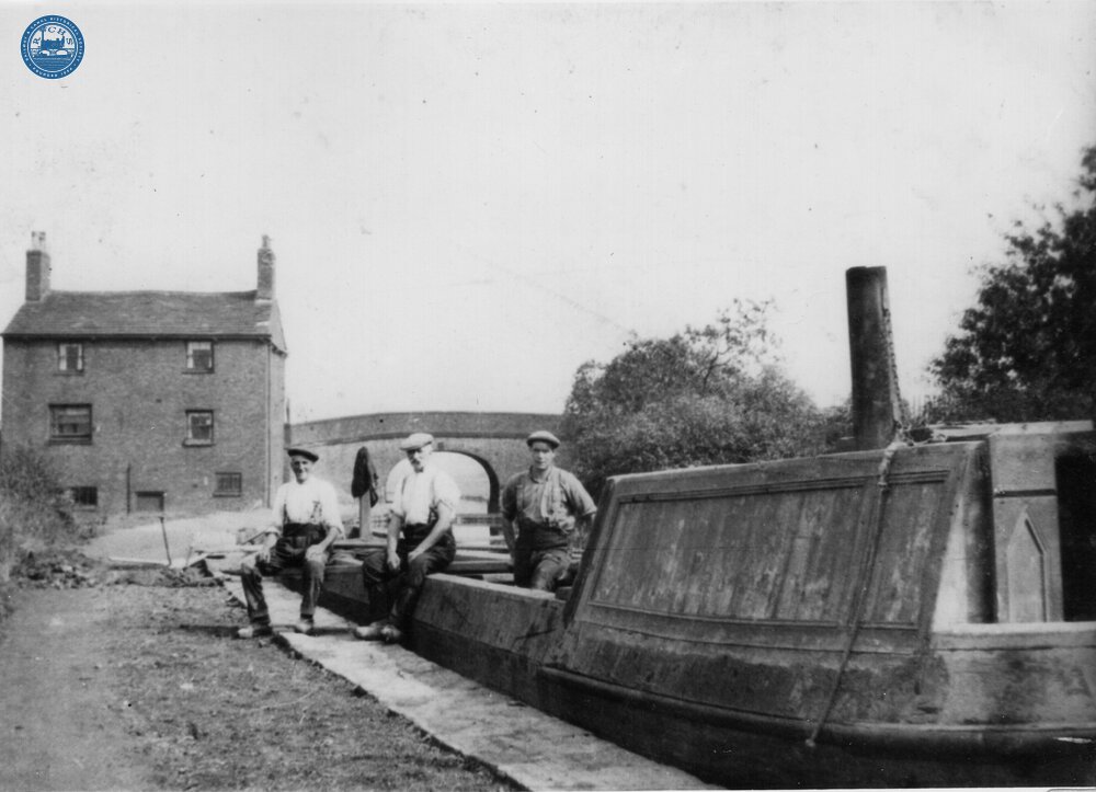 Hollingwood Branch. NB Eagle at Cutler Hill (Bay Horse) Bridge. ca 1935