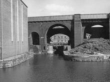 Hulme Bottom Lock. 09 July 1970
