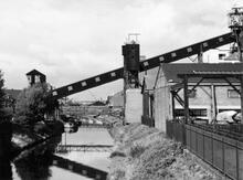 Trafford Park Electricity Station. 10 September 1972