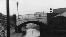 Delph Bridge, Runcorn. 11/05/1957