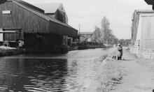 Warehouses at Stockton Quay.  01/09/57