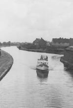 From London Road Bridge, Stockton. 01/09/1957