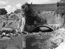 Bollin Aqueduct - site of the breach  4 September 1971