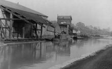 Colliery loading shoot near Worsley . 12/10/1958