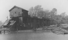 Colliery loading shoot near Worsley . 12/10/1958