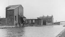 Coal shoot near Marsland Green Bridge. 08/03/1959