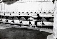 Detail of roller bearings of Barton aqueduct