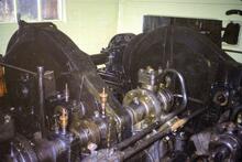 Bridgewater Canal. Stretford & Leigh Branch. Barton Aqueduct pumps. 1978