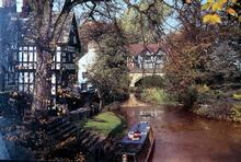 Bridgewater Canal. Stretford & Leigh Branch. Worsley. 1990