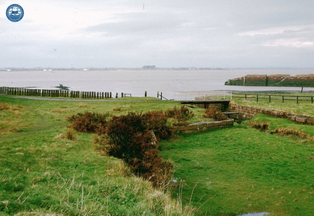 Carlisle Canal. Port Carlisle Sea Lock Chamber