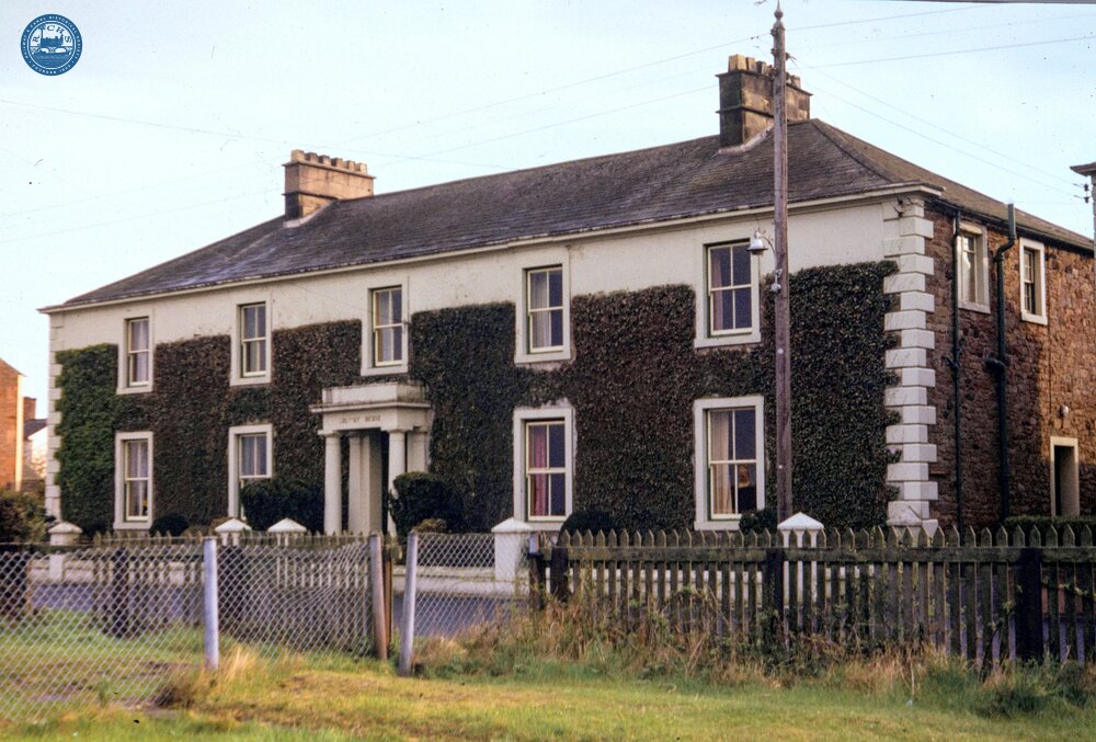 Carlisle Canal. Former Solway Hotel at Port Carlisle