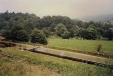 Dunge Booth Lock, Uppermill. 1988