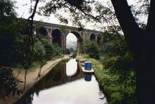 Uppermill Viaduct. 1988