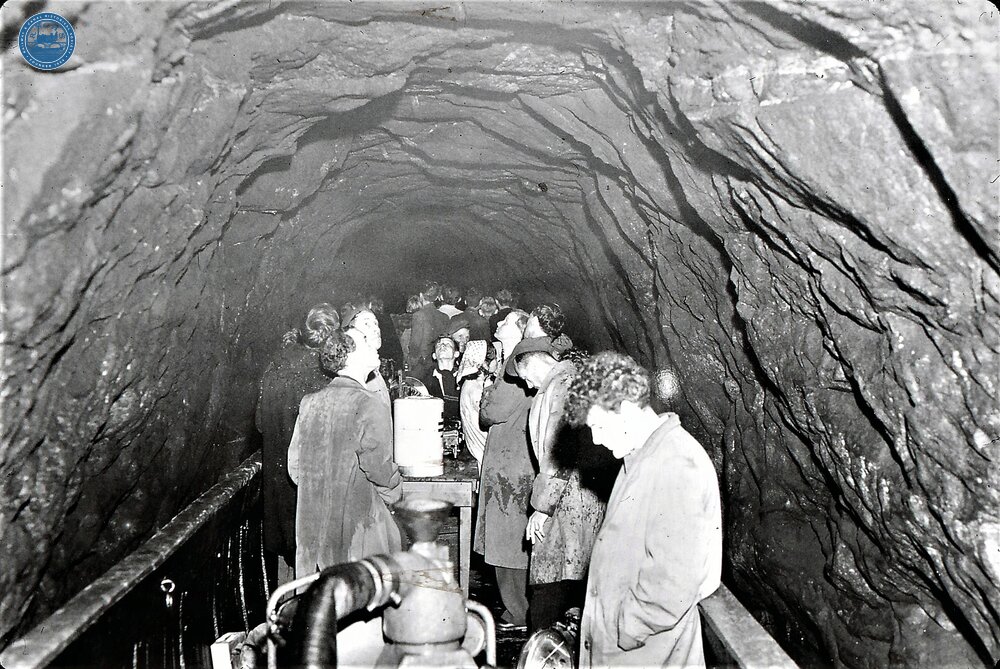 Standedge Tunnel Inspection. November 1st 1956. 