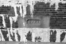 Marsden. 1899 Date Stone on Lock. 1991