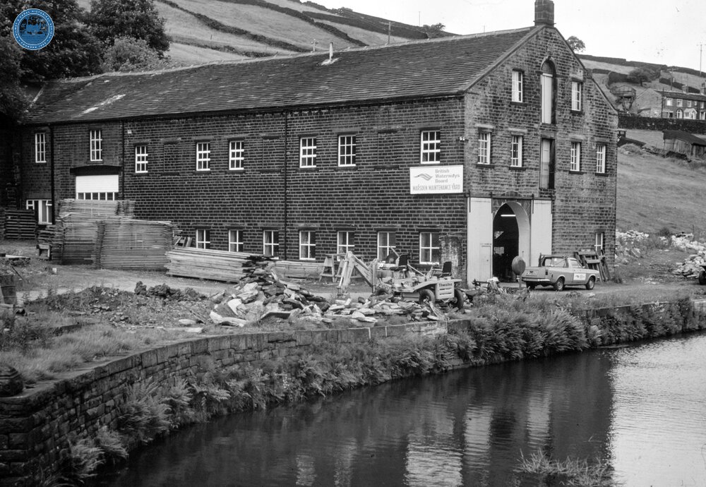 British Waterways Board Maintenance Yard, Marsden. 1979