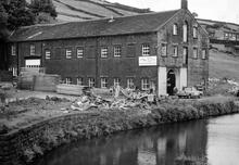 British Waterways Board Maintenance Yard, Marsden. 1979