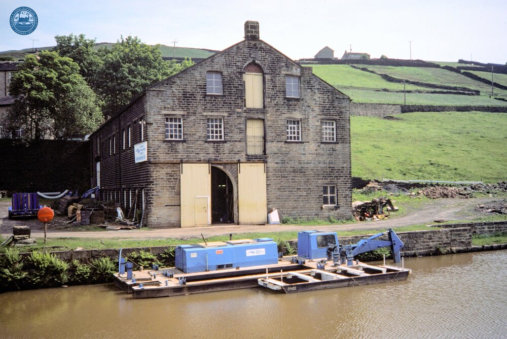 British Waterways Board Maintenance Yard, Marsden. 1985