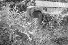 Milestone 6 at Waring Bottom, near Holme Mills. July 1979