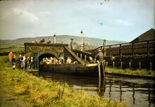 Standege Tunnel, Diggle Portal. 1960 or 1961?