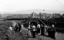 Diggle portal of Standedge Tunnel. 28 April 1962