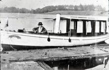 Steam Launch Hotspur owned by Alfred Fildes