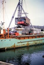 Lancaster Canal. Glasson Dock. 1969