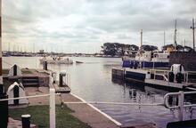 Lancaster Canal. Glasson Basin. 1976