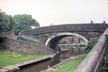 Bridge No.1 at the junction with the Peak Forest Canal. 1978