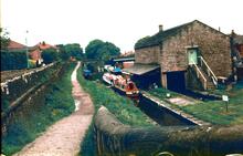 Marple, Canal Junction, July 1972