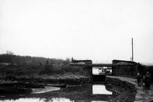 Brownhills Bridge (No.15) Higher Poynton. 18 November 1961.