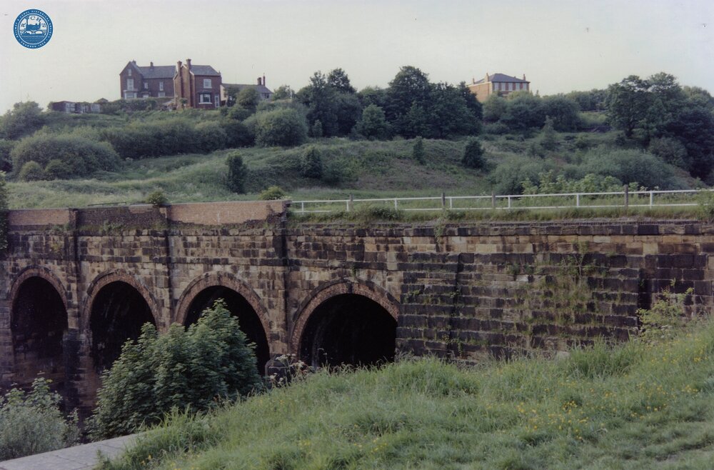 Prestolee Aqueduct. 1989