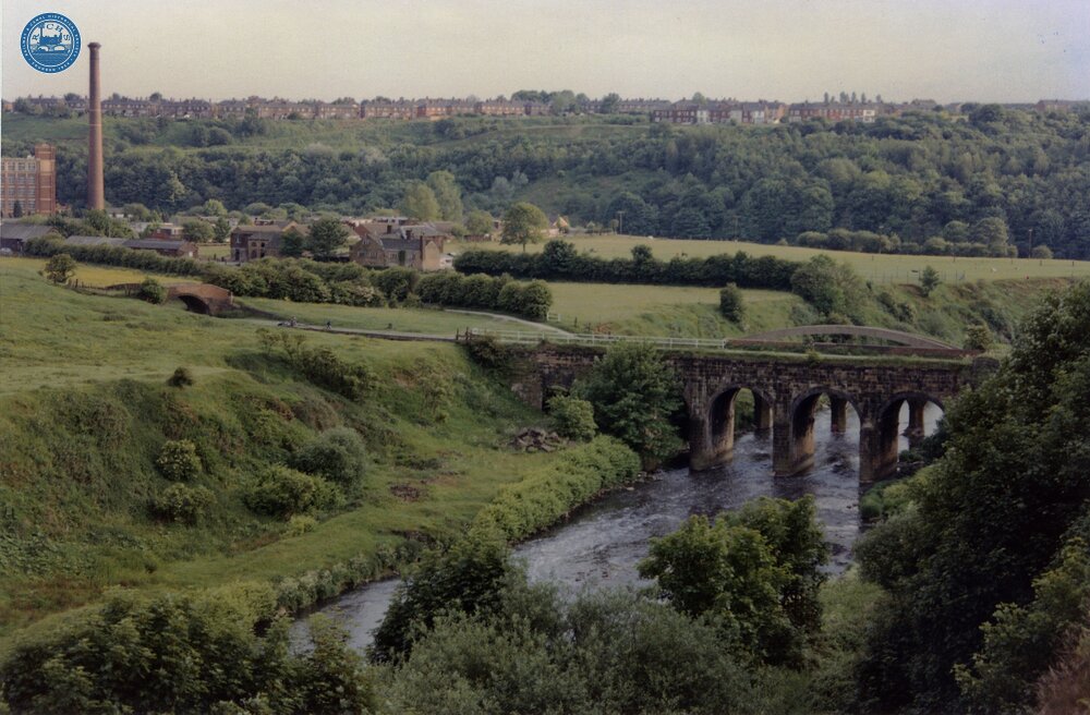 Prestolee Aqueduct. 1989
