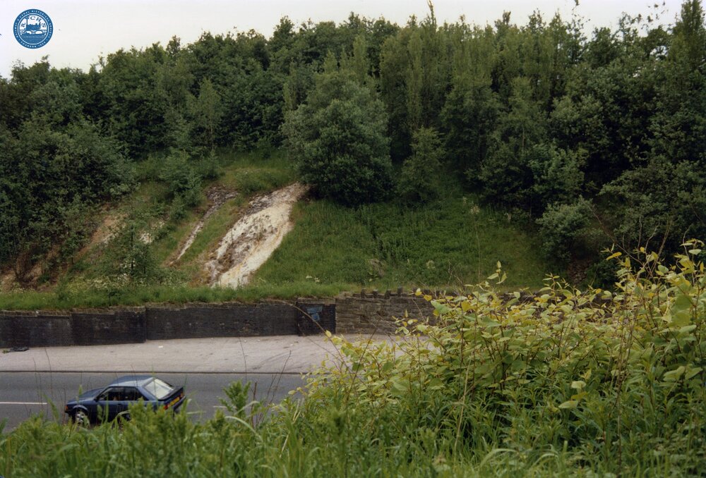 Site of Hall Lane Aqueduct, Little Lever. 1989