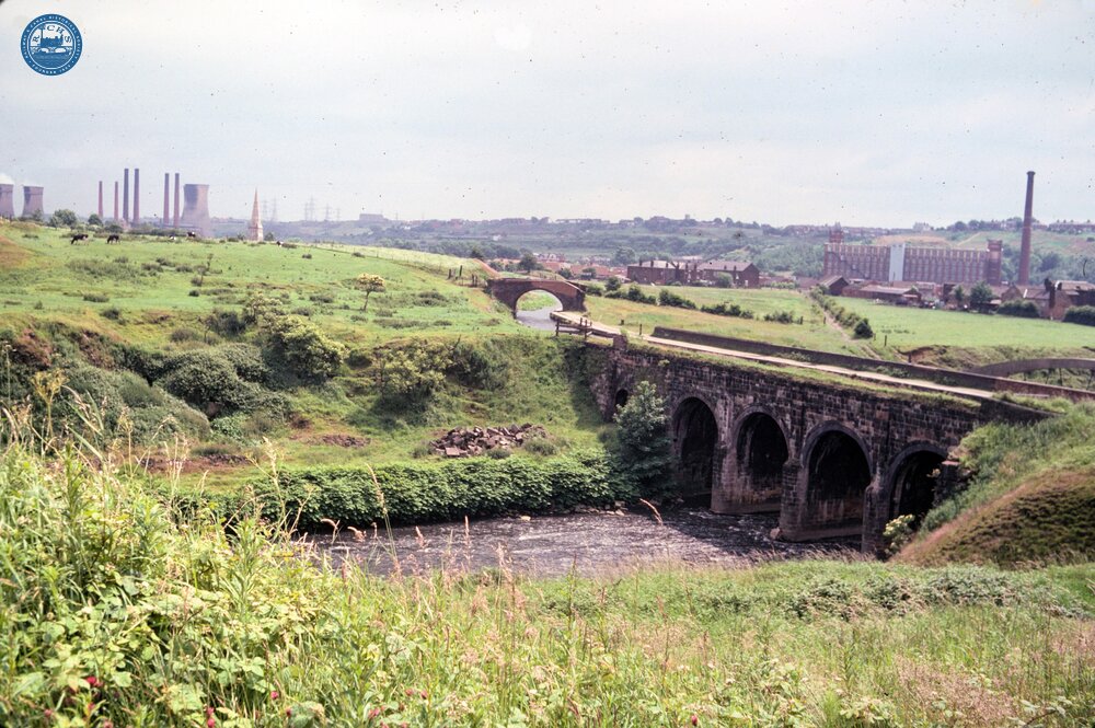 Prestolee Aqueduct. July 1978