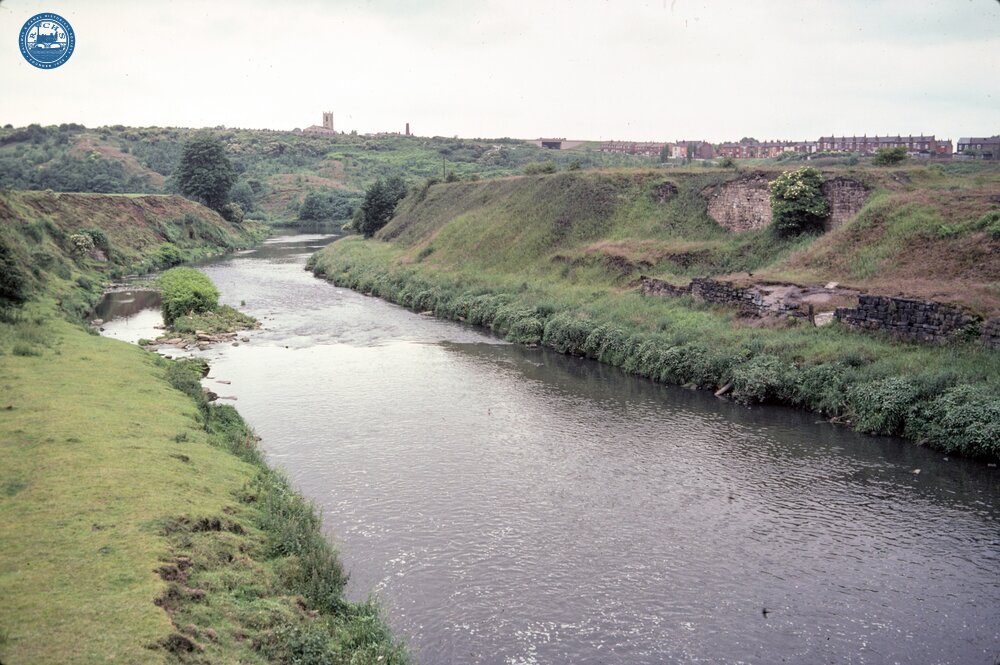 River Irwell. July 1978