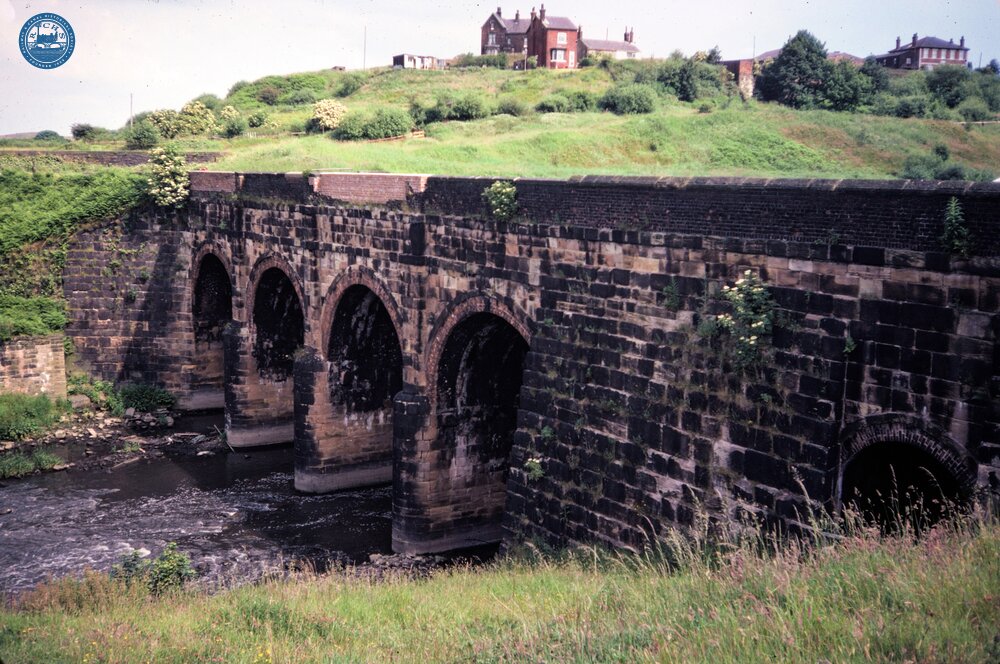 Prestolee Aqueduct. July 1978