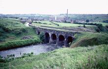 Prestolee Aqueduct. July 1981