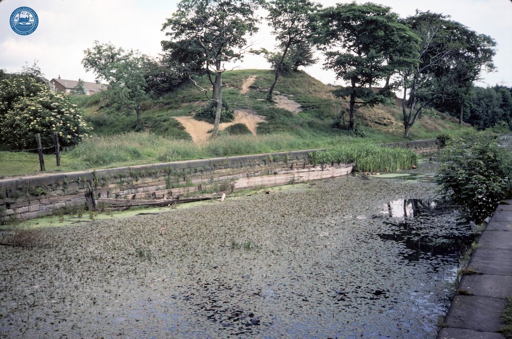 Abandoned Narrowboat. July 1981