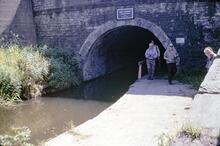 North portal of Woodley Tunnel. July 1975