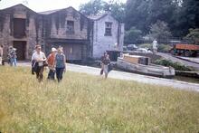 Whaley Bridge Basin and Transhipment Warehouse. June 1975