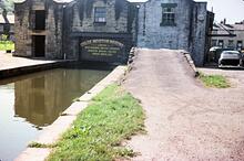 Whaley Bridge Transhipment Warehouse. June 1977