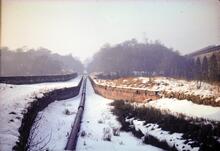 Marple Aqueduct. Out of water. 1962-63